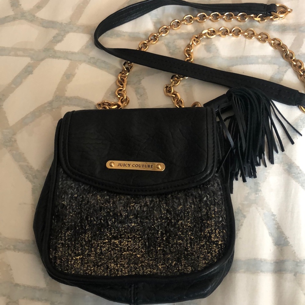 Juicy couture original cross body handbag black